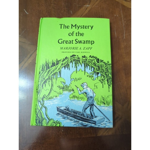 The Mystery Of The Great Swamp - Marjorie A. Zapf Hardcover Book - Picture 1 of 4